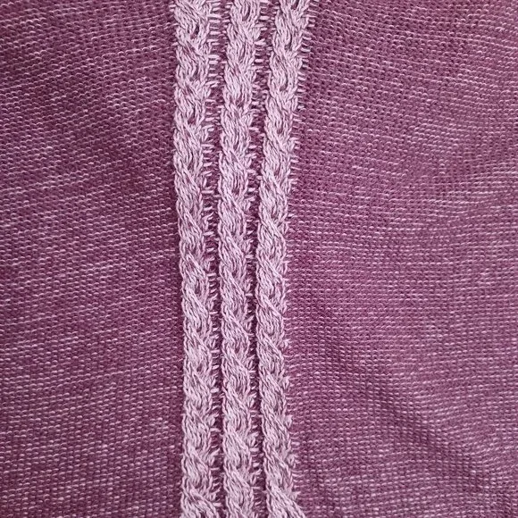 Women's Natural Reflections Wine Color Wool Blend Pull Over Hoodie‎ Size Small - Picture 6 of 6